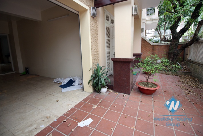Nice house for rent in Tay Ho area. Unfurnished house